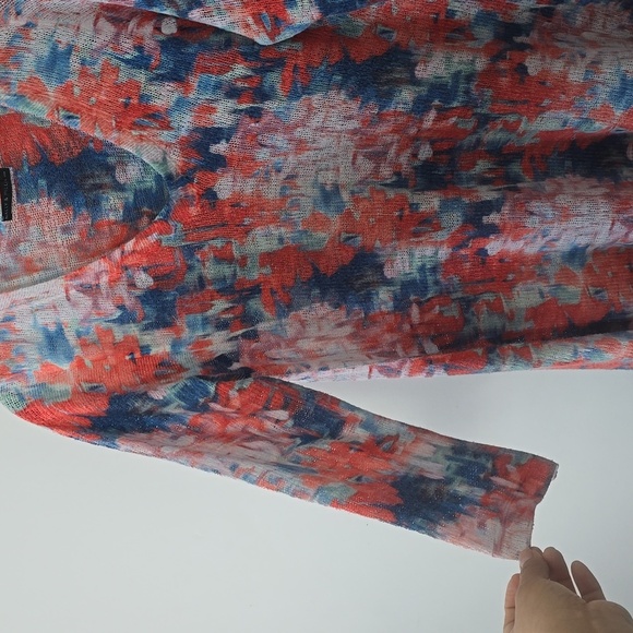 Nally & Millie Knit Tunic Sweater Watercolor Medium - Picture 4 of 11